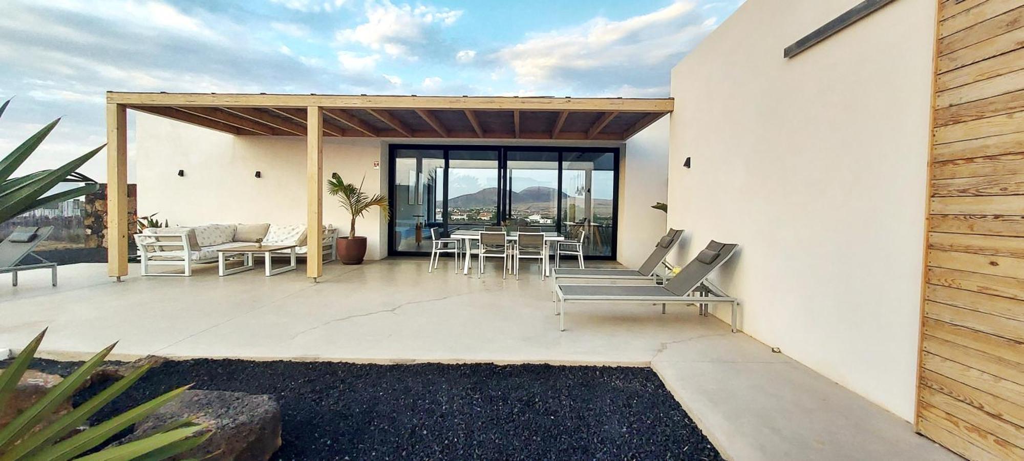 Villa Tabaiba En Lajares Con Piscina Ngoại thất bức ảnh
