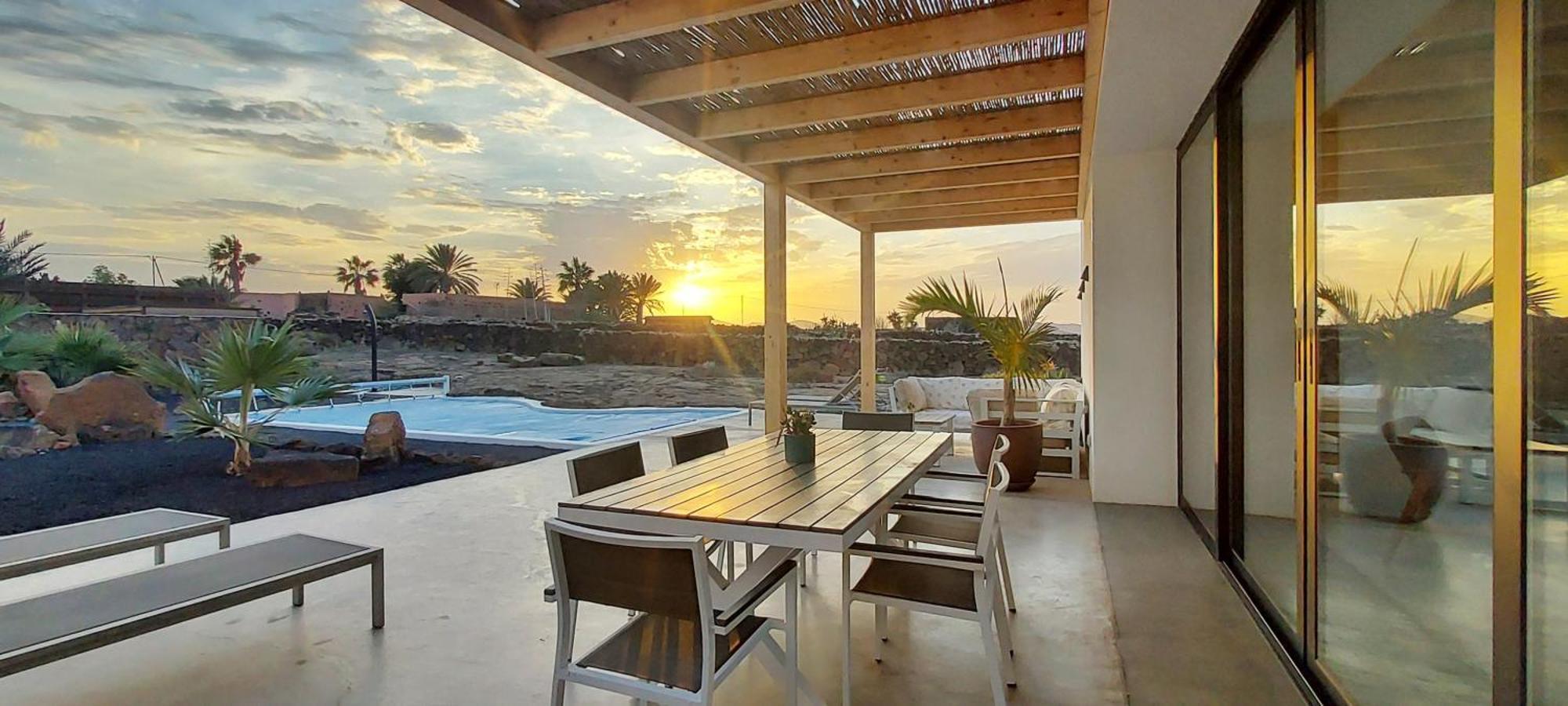 Villa Tabaiba En Lajares Con Piscina Ngoại thất bức ảnh