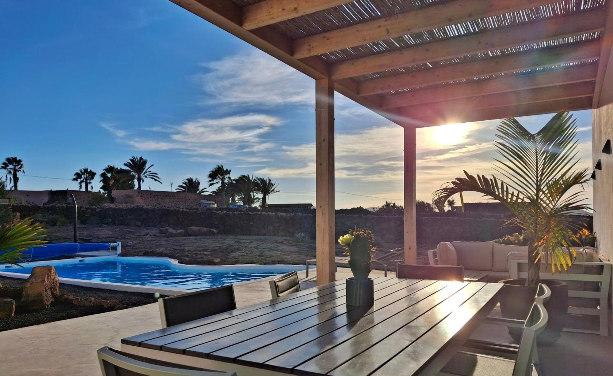 Villa Tabaiba En Lajares Con Piscina Ngoại thất bức ảnh